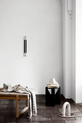 Tabouret Simple — Chêne noir