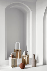 Table d'appoint Curved — Beige