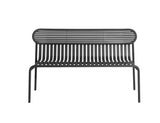 Banc de jardin Weekend — Noir