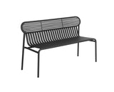 Banc de jardin Weekend — Noir