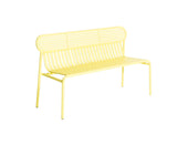 Banc de jardin Weekend — Jaune