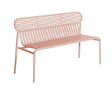 Banc de jardin Weekend — Blush