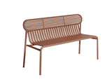 Banc de jardin Weekend — Terracotta