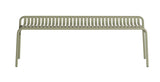Banc de jardin sans dossier Weekend — Vert jade