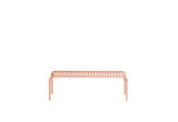 Banc de jardin sans dossier Weekend — Blush