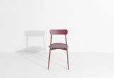Chaise Fromme — Rouge-brun