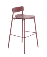 Tabouret de bar Fromme — Rouge-brun