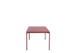 Table de diner Fromme - rectangulaire — Rouge-brun