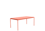Table de diner Fromme - rectangulaire — Corail
