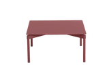 Table basse Fromme — Rouge-brun