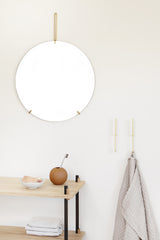 Miroir Rond Ø 70cm — Or