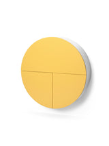 Bureau Pill rond — Jaune & Blanc