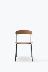 Chaise Missing — Walnut w. Black Frame