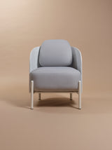 Fauteuil Art en plastique recyclé — Blanc