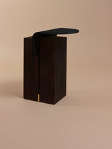 Table basse Ghan M en chêne teinté — Noir