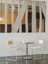 Chaise Sen en plastique recyclé — Blanc