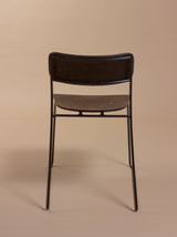 Chaise Sen en plastique recyclé — Noir