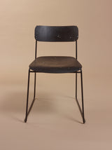 Chaise Sen en plastique recyclé — Noir