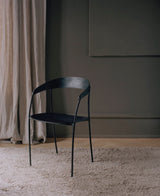 Fauteuil Missing — Black Ash w. Black Frame