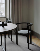 Chaise Bukowski — Black w. Élitis Pur Lin LI 419 80