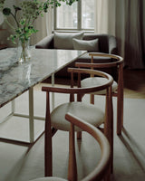 Chaise Bukowski — Oak w. Nevotex Barnum Lana 24