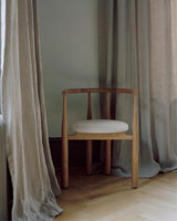 Chaise Bukowski — Oak w. Nevotex Barnum Lana 24