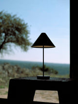 Lampe de table portable Brolly — Steel Black