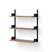 Etagère Wall 900 — Walnut / Black