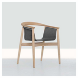 Fauteuil Pelle — Asphalt