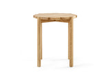 Table basse Pinion Ø 50cm — Chêne Clair
