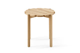 Table basse Pinion Ø 50cm — Chêne Clair