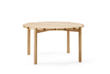 Table basse Pinion Ø 80cm — Chêne Clair