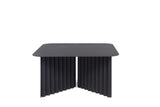 Table basse Plec rectangulaire - medium — Acier Noir