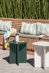 Table basse Plec rectangulaire - small — Marbre rouge