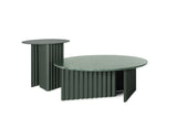 Table basse Plec ronde - large — Marbre Vert