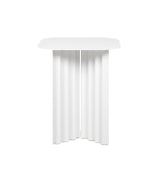 Table basse Plec rectangulaire - small — Acier blanc