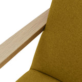 Fauteuil Retrostar - Wool Line — Natural & Mustard