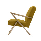 Fauteuil Retrostar - Wool Line — Natural & Mustard
