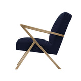 Fauteuil Retrostar - Wool Line — Natural & Ink Blue