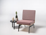 Fauteuil Luc — Rose