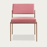 Chaise Cube 55 - Velvet Line — Copper & Rosa