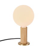 Lampe de table Knuckle - sphere IV — Chêne