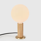 Lampe de table Knuckle - sphere IV — Chêne