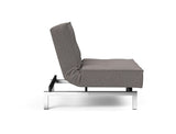 Fauteuil SPLITBACK Chrome — 521 Mixed Dance Grey