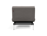 Fauteuil SPLITBACK Chrome — 521 Mixed Dance Grey