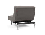 Fauteuil SPLITBACK Chrome — 521 Mixed Dance Grey