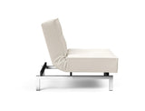 Fauteuil SPLITBACK Chrome — 531 Bouclé Off White