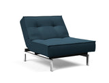 Fauteuil SPLITBACK Chrome — 580 Argus Navy Blue