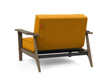 Fauteuil SPLITBACK Frej smoked oak — 507 Elegance Burned Curry