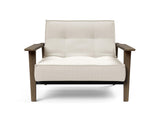 Fauteuil SPLITBACK Frej smoked oak — 531 Bouclé Off White